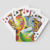 CARTES DE JEU - "Rythme" - Image d'art Abstraite (dos)