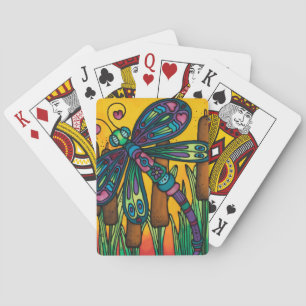 Cartes de jeu : Série de libellule