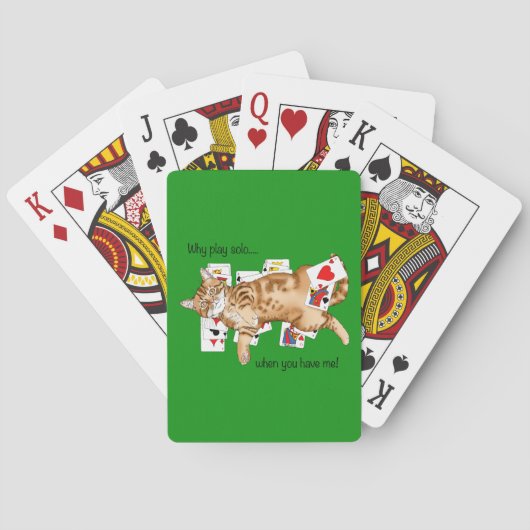 Cartes de jeu Solitaire (dos)