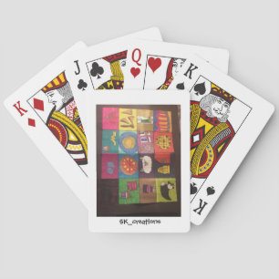 Cartes de jeu standard avec oeuvres primées