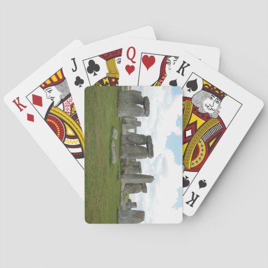 Cartes de jeu Stonehenge (dos)