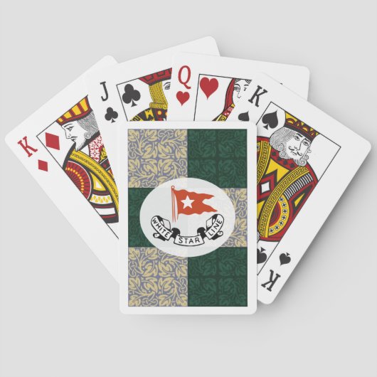 Cartes de jeu titaniques de tapis (tapis de (dos)