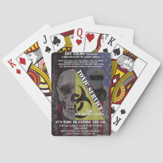Cartes de jeu toxiques de service