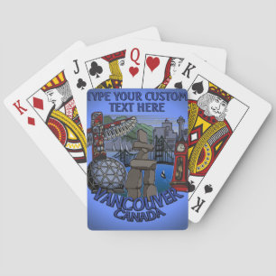Cartes de jeu Vancouver Cartes de repère Vancouver