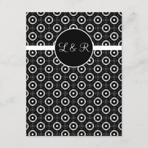 cartes de jeu, vegas mariage monogramme rsvp