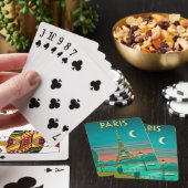 Cartes de jeu Vintage voyage Paris (In Situ)