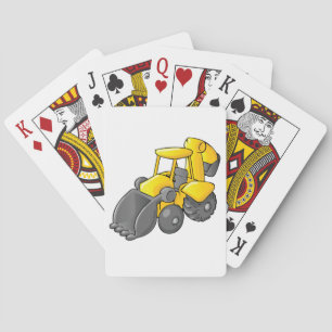Cartes de jeu vintages de campeur de style