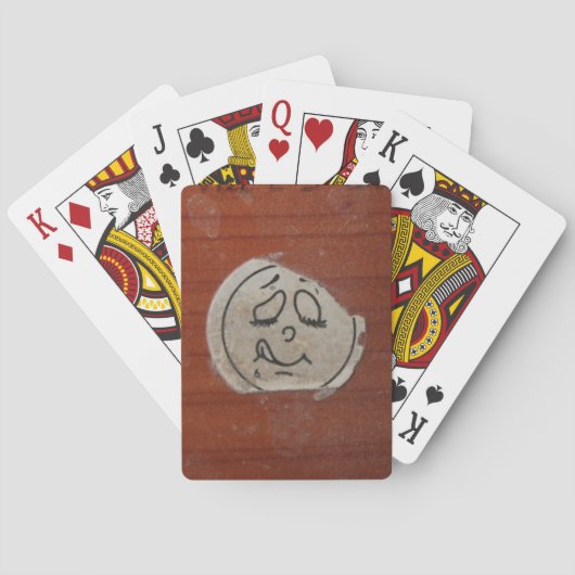 Cartes de Jeu Visage Plaisir (dos)