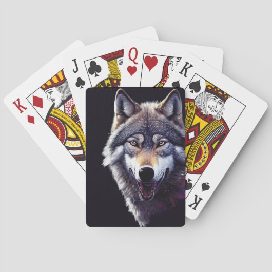 Cartes de jeu Wolf Classic (dos)