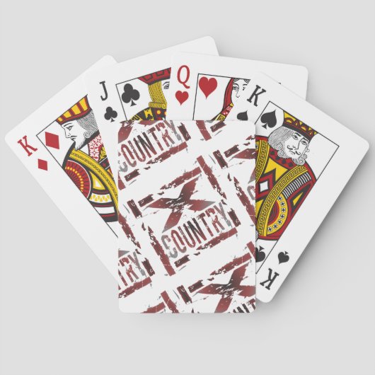 Cartes de jeu X-Country (dos)