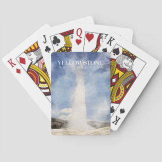 Cartes de Jeu Yellowstone, pont du parc national