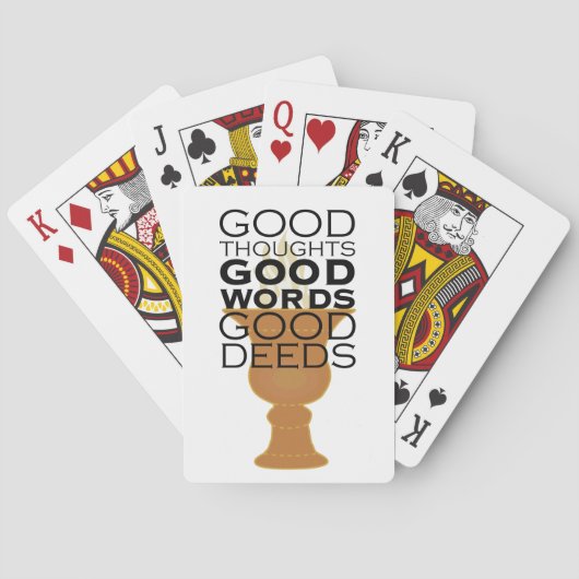 Cartes de Jeu Zoroastriennes (dos)