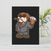 Cartes de joueur de poker pour chien Cigare Casio (Debout devant)