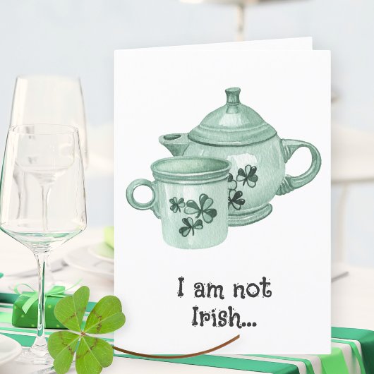 Cartes de Jour de la Saint Patrick irlandaises à c