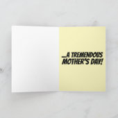 CARTES DE JOUR DE MÈRE DE MÈRE DONALD TRUMP (Intérieur)