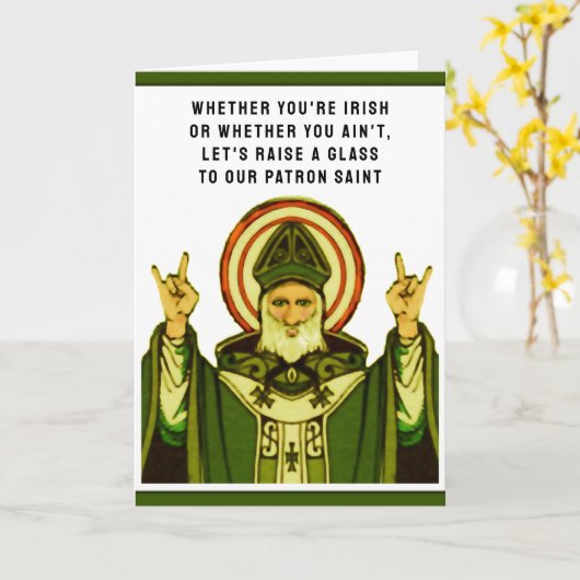 Cartes de Jour de St. Patrick (Fleur jaune)