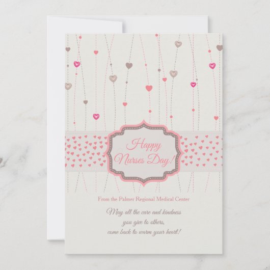 Cartes de jour des infirmières de Hearts Galore (Devant)