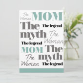 Cartes de jour des mères Citation simple (Debout devant)