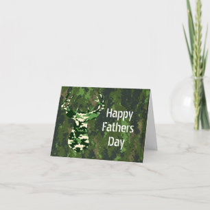 Cartes de jour des pères de chasse aux cerfs