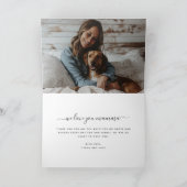 Cartes de jour simples Customisées pour chiens de  (Intérieur)