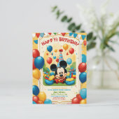 cartes de joyeux anniversaire bébé (Debout devant)