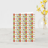 Cartes de Joyeux Anniversaire | Vœux pour tout le (Fleur jaune)