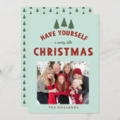 Cartes de Joyeux Noël (Devant / Derrière)