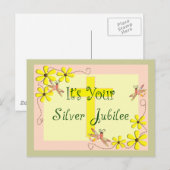 Cartes de Jubilé d'Argent, Mugs, Sacs fourre-tout (Devant / Derrière)