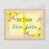 Cartes de Jubilé d'Argent, Mugs, Sacs fourre-tout