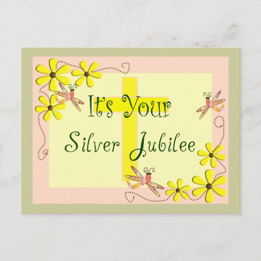 Cartes de Jubilé d'Argent, Mugs, Sacs fourre-tout (Devant)