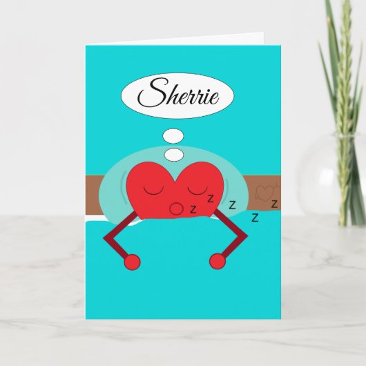 Cartes de la carte verte des rêves de coeur (Devant)