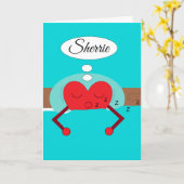 Cartes de la carte verte des rêves de coeur (Fleur jaune)