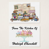 Cartes "De La Cuisine De" N° 2 - SRF (Devant & derrière)