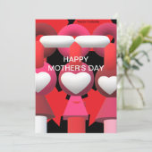 Cartes de la fête des mères (Debout devant)