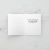 Cartes de la fête des pères pour chaussures de pap (Intérieur)