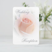 Cartes de la réception de mariage Poche Rosebud (Debout devant)