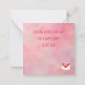 Cartes de la Saint-coeur de la Saint-Valentin (Dos)