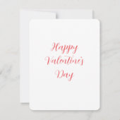 Cartes de la Saint-Valentin (Dos)
