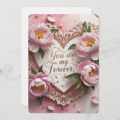 cartes de la Saint-Valentin (Devant / Derrière)