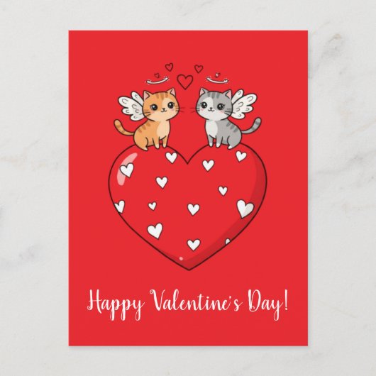 Cartes de la Saint-Valentin aux chats ! (Devant)