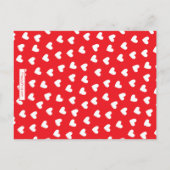 Cartes de la Saint-Valentin avec photo de voiture (Dos)