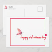 Cartes de la Saint-Valentin avec un message simple (Devant / Derrière)