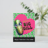 Cartes de la Saint-Valentin Cornichons coeurs (Debout devant)