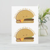 Cartes de la Saint-Valentin découpables Cute Burge (Debout devant)