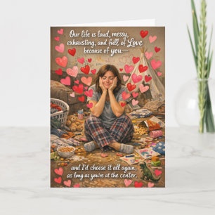 Cartes de la Saint-Valentin drôles pour les mamans