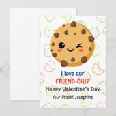 Cartes de la Saint-Valentin en classe (Devant / Derrière)