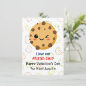 Cartes de la Saint-Valentin en classe (Debout devant)