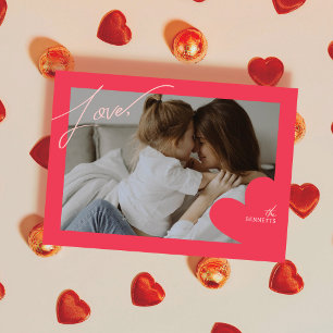 Cartes de la Saint-Valentin Love Frame Photo