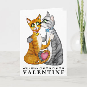 Cartes de la Saint-Valentin mignonnes