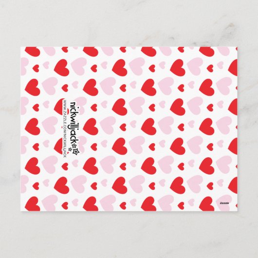 Cartes de la Saint-Valentin Mini Me Girl Class (Dos)